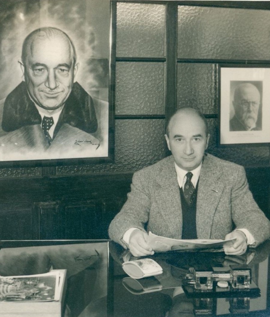 Rudolf Jellinek, Montevideo (Uruguay), 28. Oktober 1944