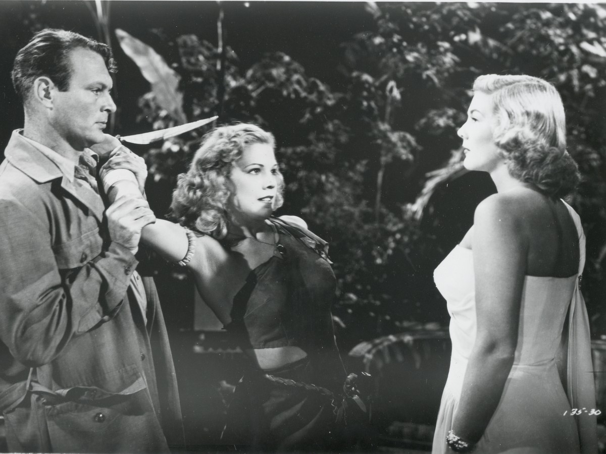 Blonde Savage, 1947, Steve Sekely (Leihgabe für die Ausstellung "Unerwünschtes Kino" im Filmarchiv Austria)