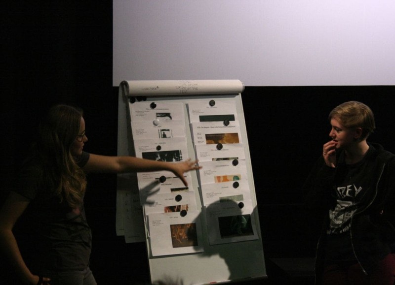 Jugendliche programmieren bei "Fokus Film" © VIS/Franka Giesemann Jugendliche programmieren bei "Fokus Film" © VIS/Franka Giesemann