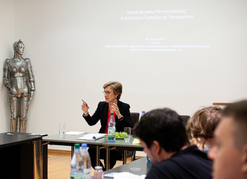 Seminar "Interkultureal Film Education" 2019 at DFF – Deutsches Filminstitut & Filmmuseum (© Sabine Imhof)