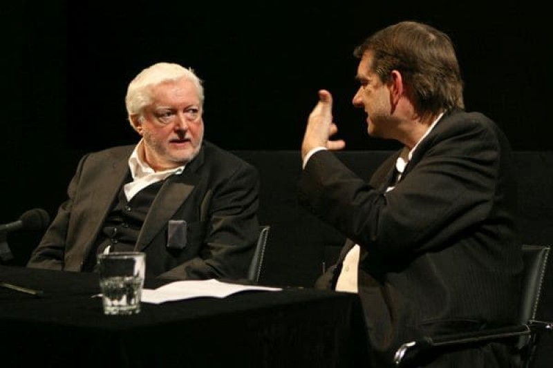 Peter Kubelka, Alexander Horwath © ÖFM/Sabine Maierhofer