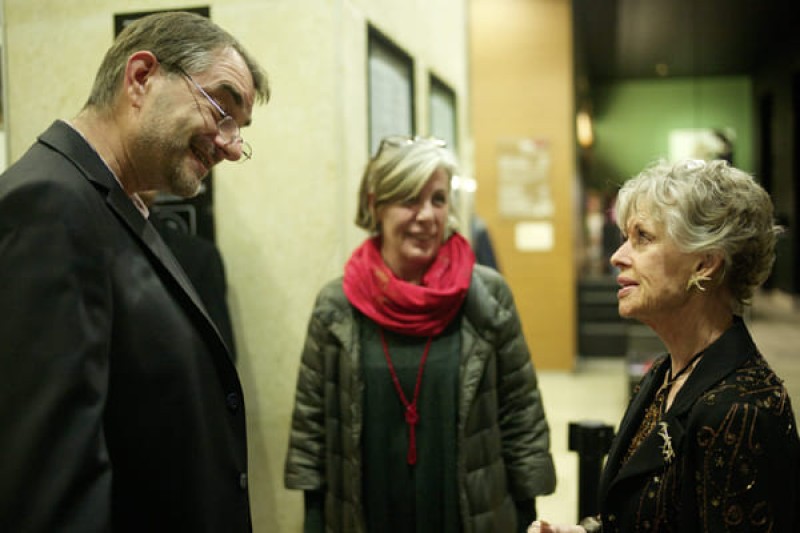 Alexander Horwath, Alessandra Thiele, Tippi Hedren © Viennale/Robert Newald