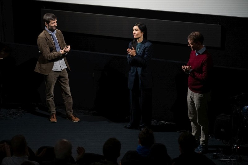 Jurij Meden, Eva Sangiorgi, Michael Loebenstein © Viennale/Alexi Pelekanos Jurij Meden, Eva Sangiorgi, Michael Loebenstein © Viennale/Alexi Pelekanos