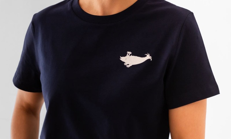 T-Shirt Damen Kurzarm (French Navy mit weißem Zyphius) T-Shirt Damen Kurzarm (French Navy mit weißem Zyphius)