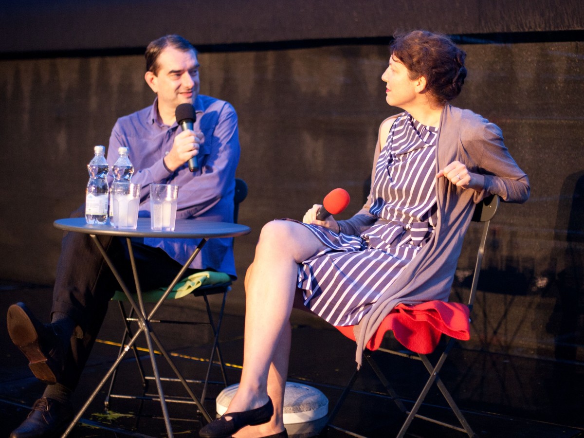 Alexander Horwath im Gespräch mit Judith Wieser-Huber bei Kino unter Sternen 2011